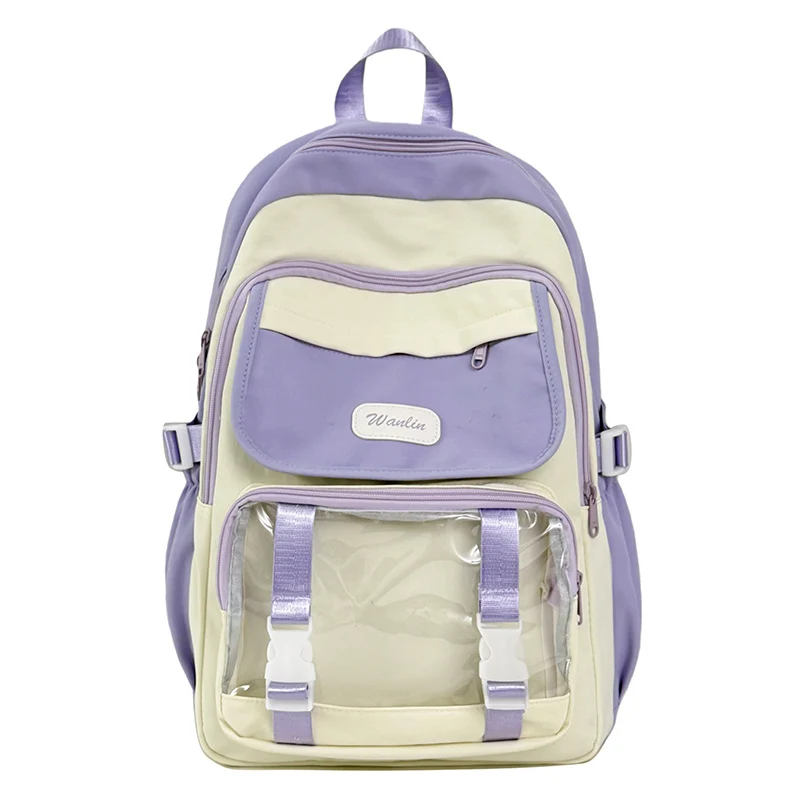 Multi-Taschen Transparenter Rucksack Karnz