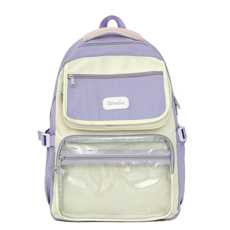 Multi-Taschen Transparenter Rucksack Karnz