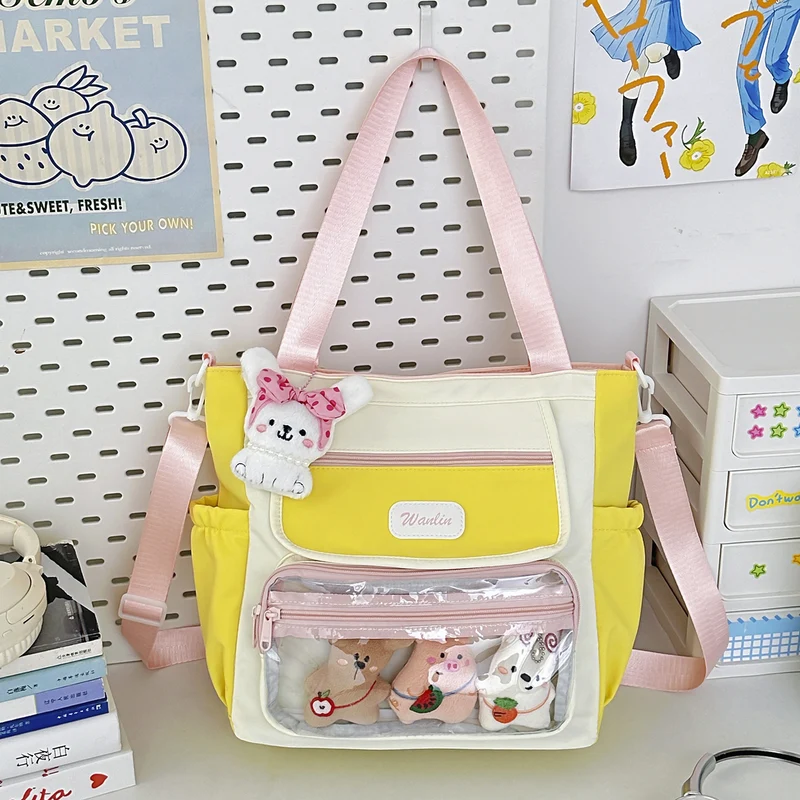 Multi-Taschen Transparenter Rucksack Karnz