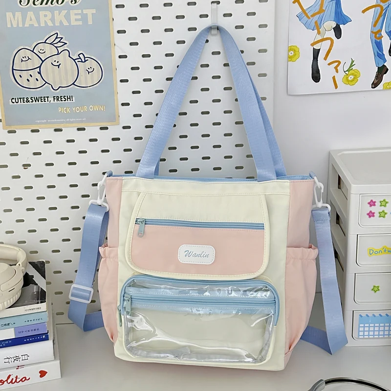 Multi-Taschen Transparenter Rucksack Karnz