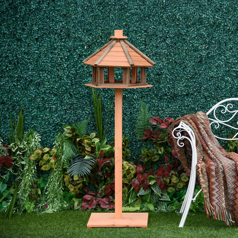 Vogelhaus Ständer Futterhaus Wasserfest Gartendeko Deko
