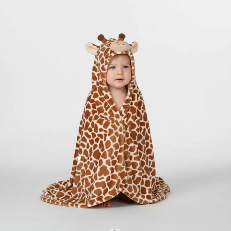 Kapuzen-Badetuch Für Kinder - BathBuddy