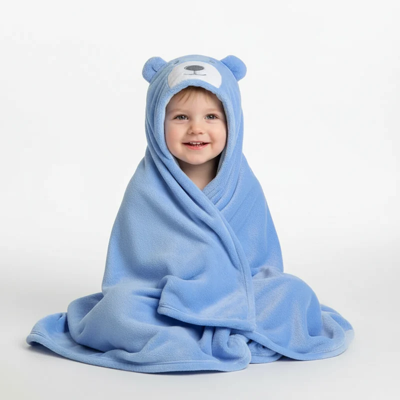 Kapuzen-Badetuch Für Kinder - BathBuddy