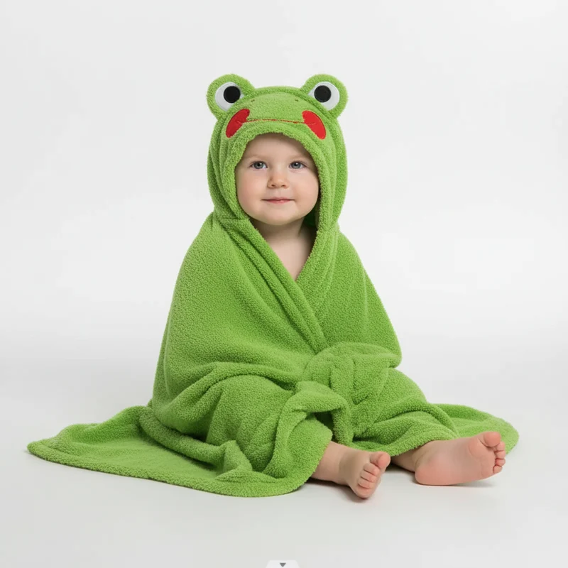 Kapuzen-Badetuch Für Kinder - BathBuddy