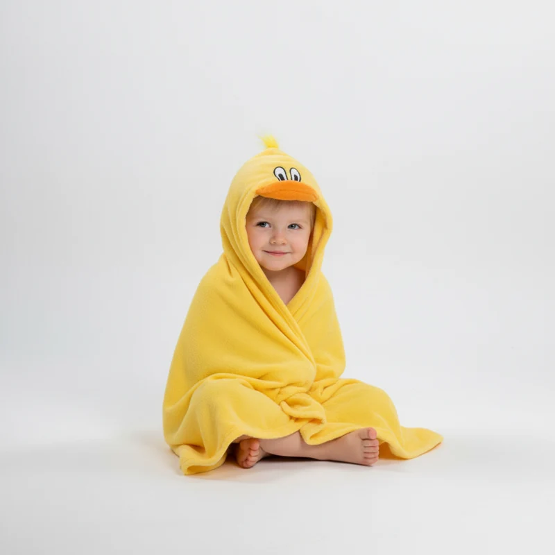 Kapuzen-Badetuch Für Kinder - BathBuddy