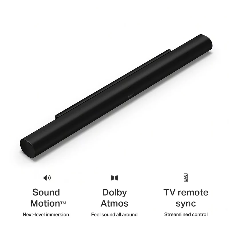 Sonos Arc Ultra Premium Smart Soundbar - Schwarz | ARCG2UK1BLK