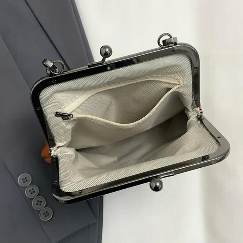🎁50% RABATT!👝Vintage-Kiss-Lock-Tasche – 2-in-1: Tragen & Ordnen