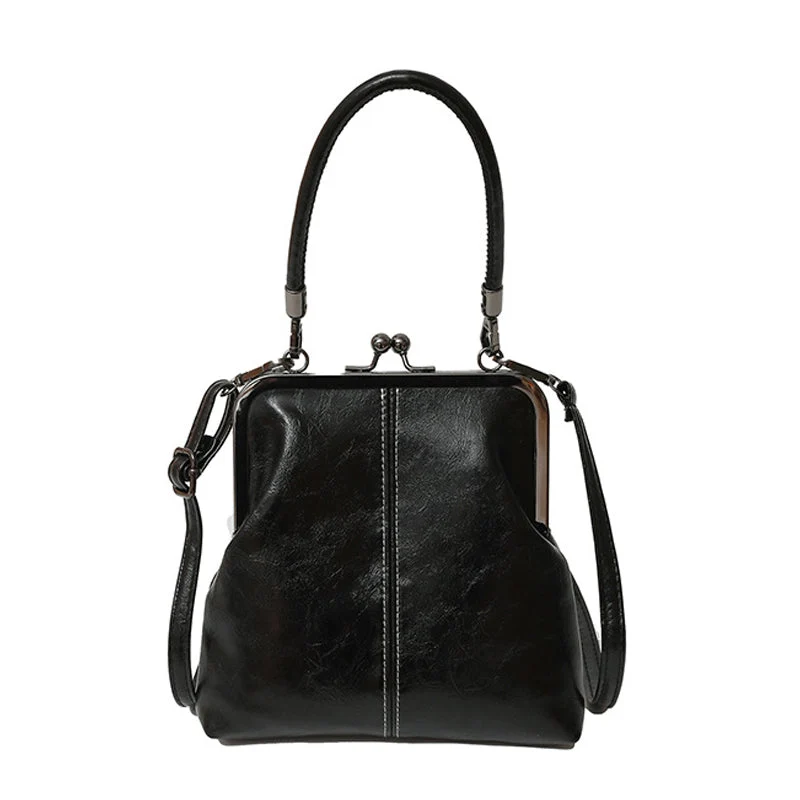 🎁50% RABATT!👝Vintage-Kiss-Lock-Tasche – 2-in-1: Tragen & Ordnen