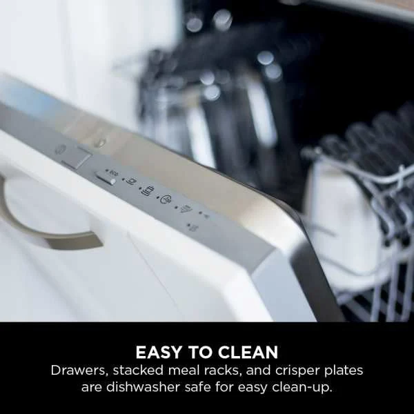 Ninja 7.6L Double Stack 2 Drawer Heißluftfritteuse - Schwarz | SL300UK