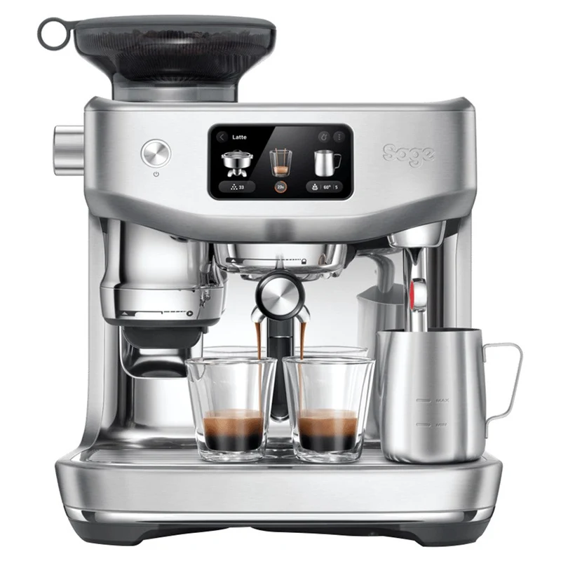 Sage The Oracle Jet Bean to Cup Espresso Kaffeemaschine - Brushed Edelstahl | SES985BSS4GUK1