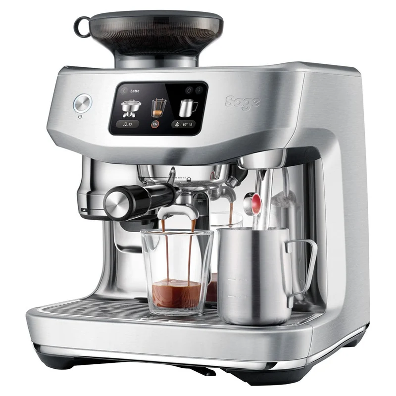 Sage The Oracle Jet Bean to Cup Espresso Kaffeemaschine - Brushed Edelstahl | SES985BSS4GUK1