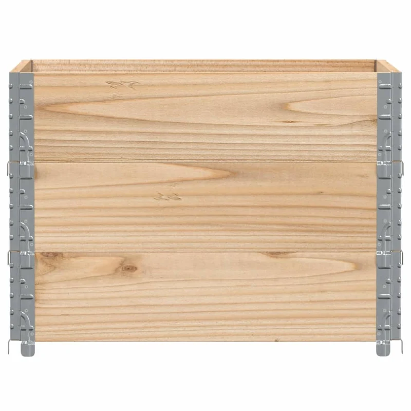 Paletten Aufsatzrahmen Palettenzubehör Stapler Palettenrahmen 3x 80x60cm