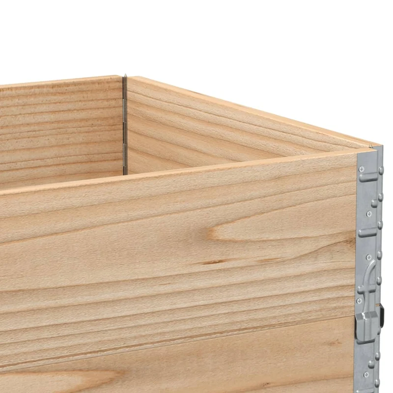 Paletten Aufsatzrahmen Palettenzubehör Stapler Palettenrahmen 3x 80x60cm
