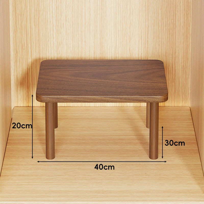 Verstellbarer Mehrhöhe Holz Monitorständer und Desktop Regal