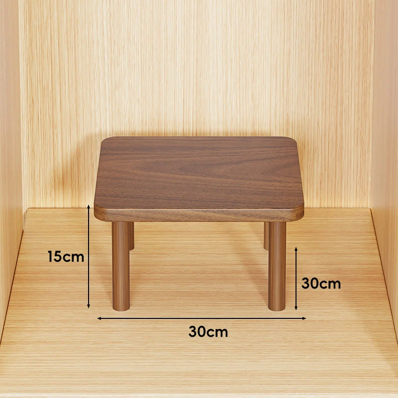 Verstellbarer Mehrhöhe Holz Monitorständer und Desktop Regal
