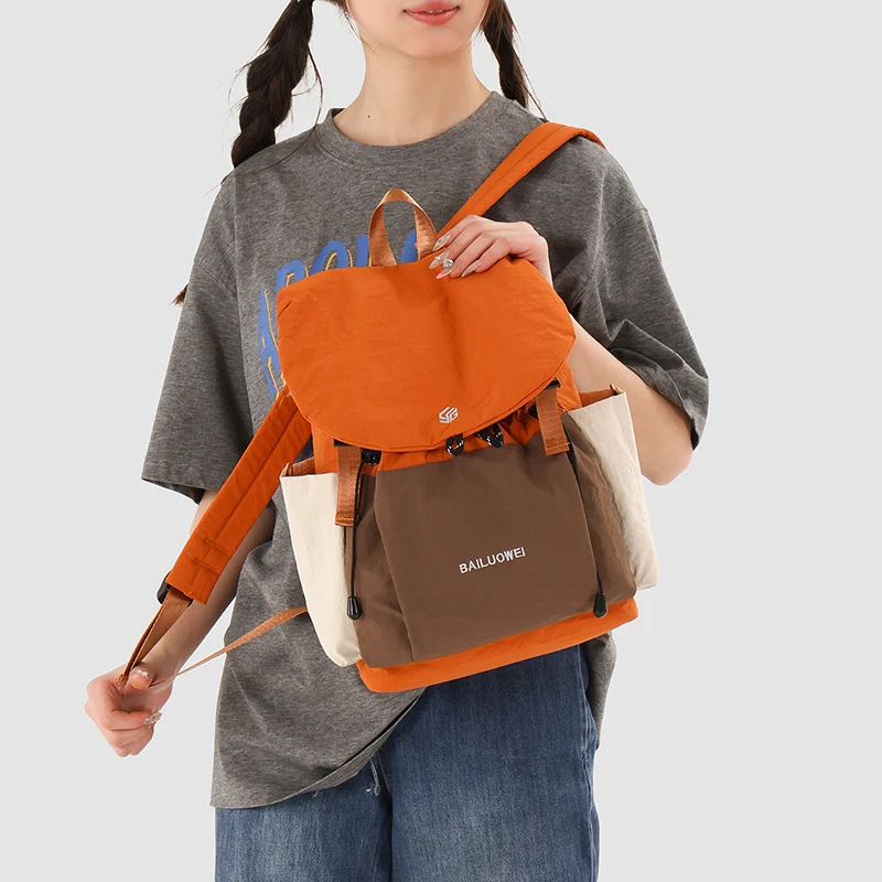 Multi-Taschen Casual Rucksack mit verstellbaren Trägern Karnz