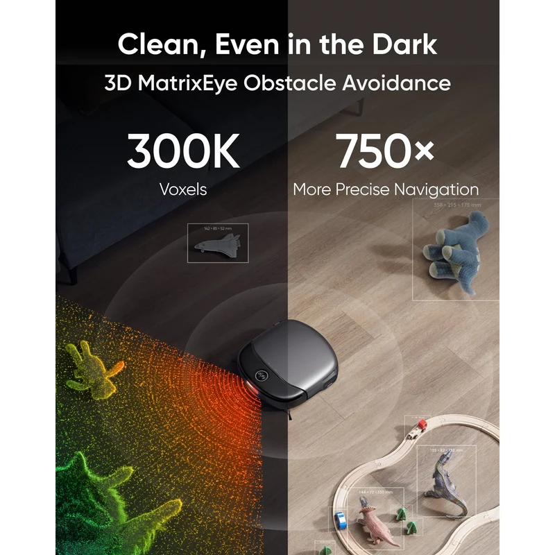 Eufy Omni S1 Pro + Filters Robot Staubsauger - Schwarz | T2080GA1