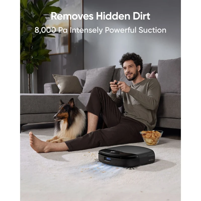 Eufy Omni S1 Pro + Filters Robot Staubsauger - Schwarz | T2080GA1