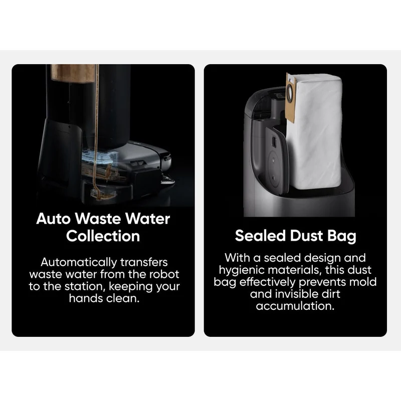 Eufy Omni S1 Pro + Filters Robot Staubsauger - Schwarz | T2080GA1