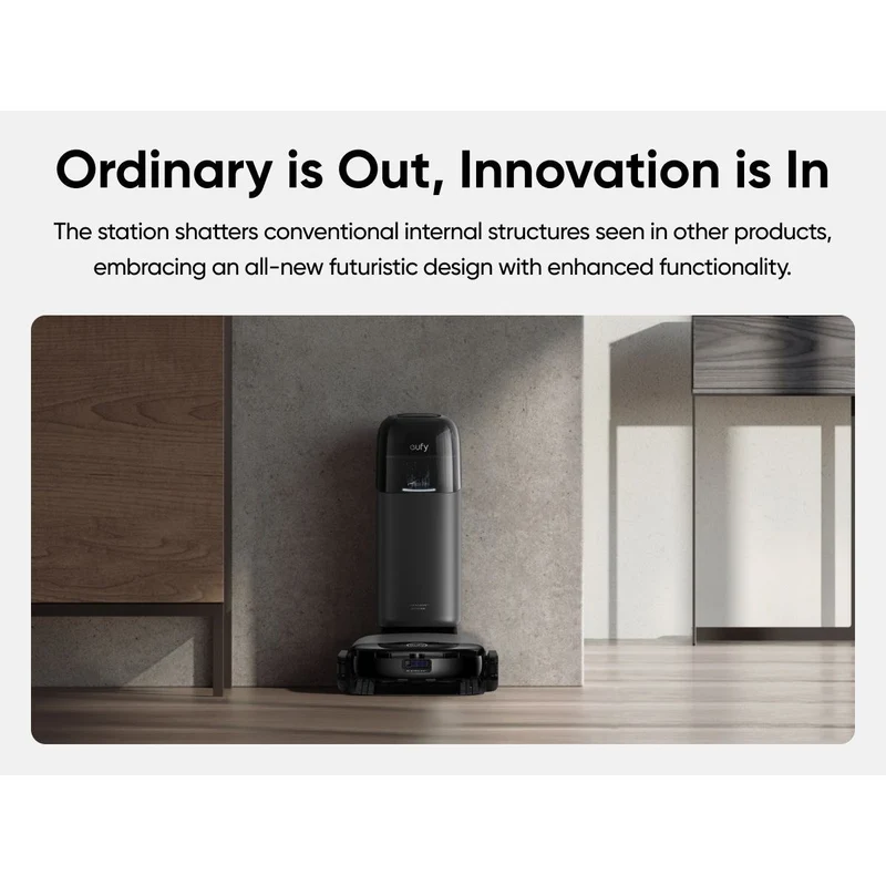 Eufy Omni S1 Pro + Filters Robot Staubsauger - Schwarz | T2080GA1