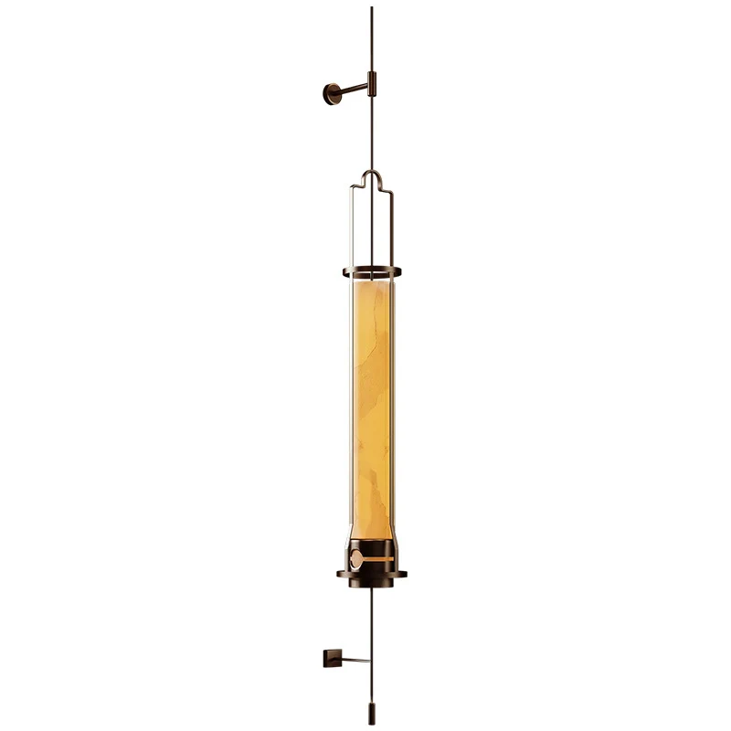Vertikale Wandlampe