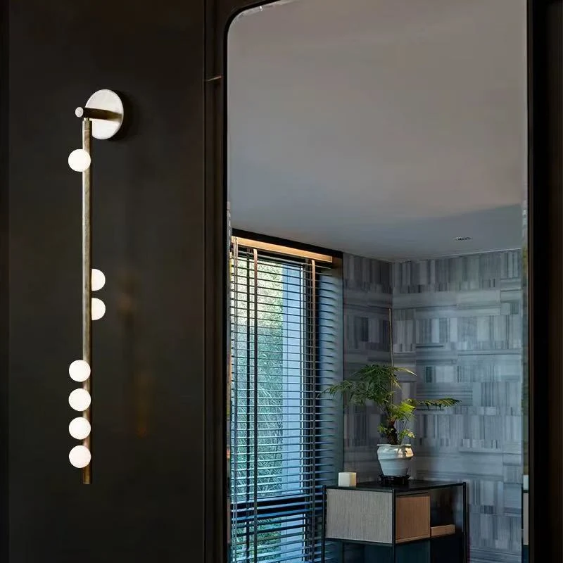 Moderne vertikale LED-Wandlampe