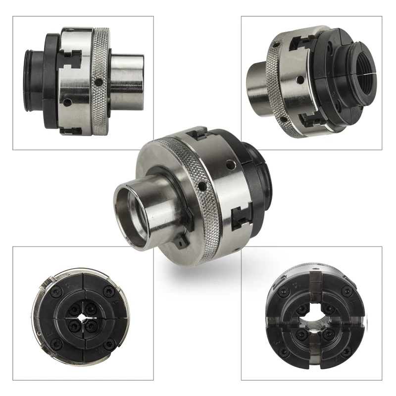 Mini 4 Backenfutter Set selbstzentrierend 0-69mm M33 Adapter Drechseln