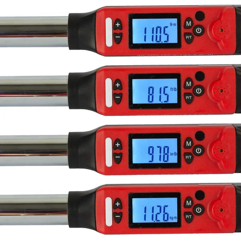 Drehmomentschlüssel Schlüssel 40-200Nm LCD Ratsche Radschrauben KFZ