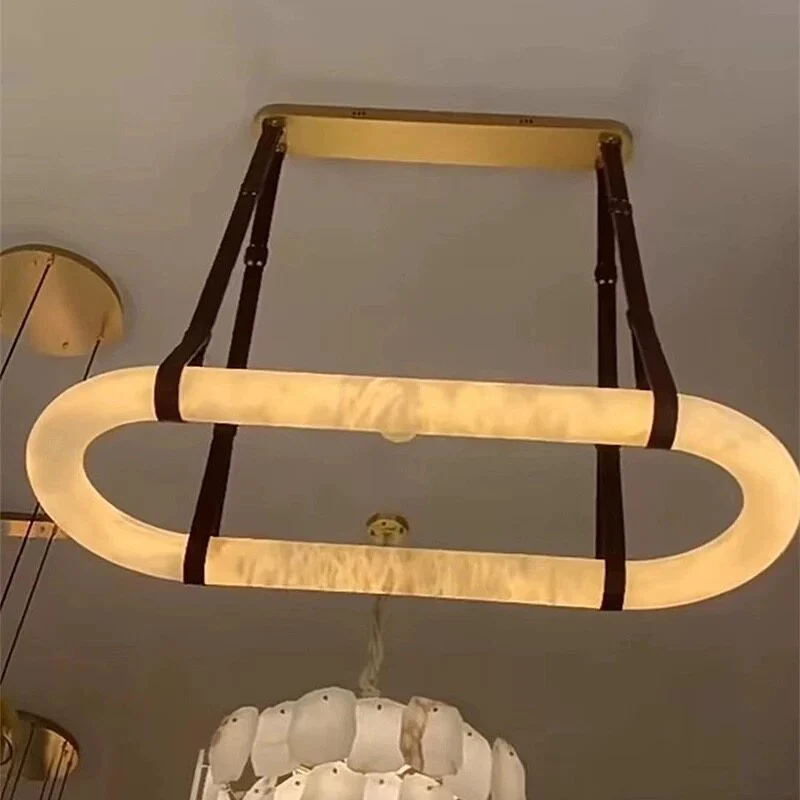 Moderne Minimalistische Oval Pendant Light