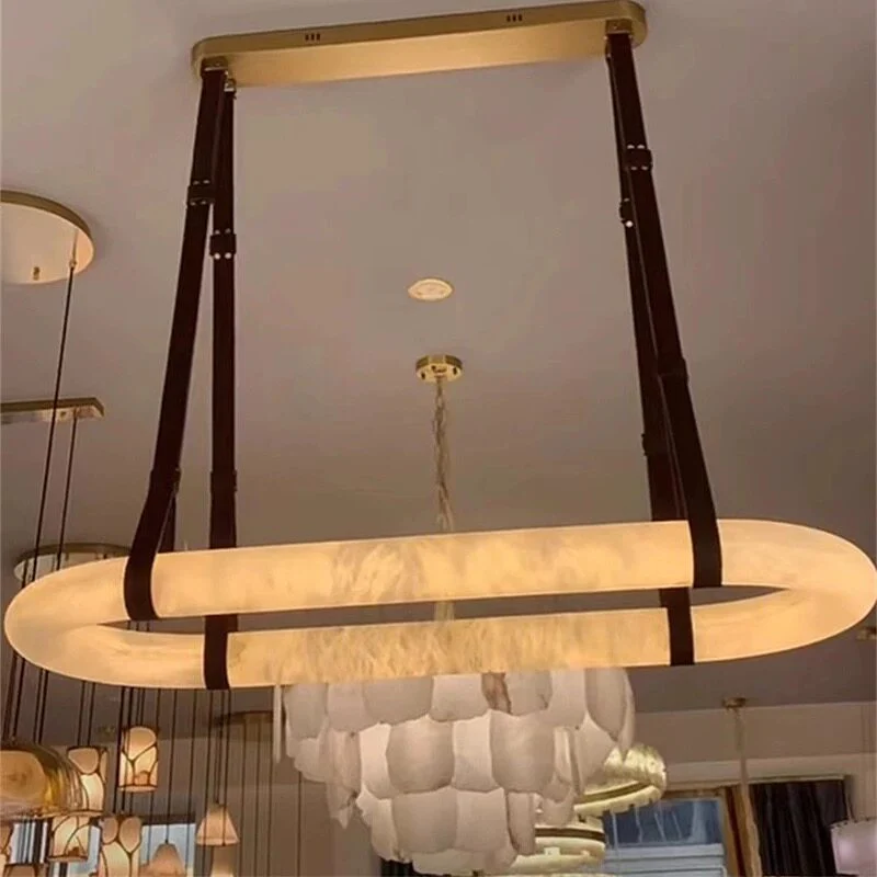 Moderne Minimalistische Oval Pendant Light