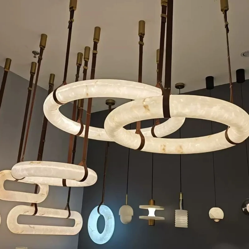 Moderne Minimalistische Oval Pendant Light