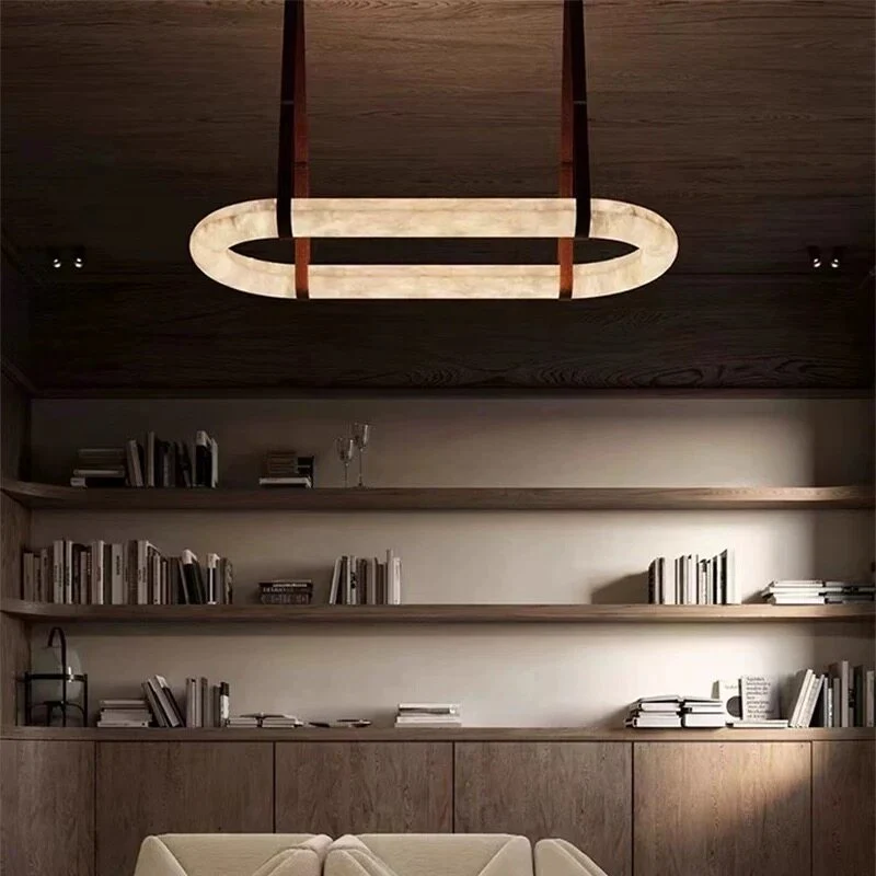 Moderne Minimalistische Oval Pendant Light