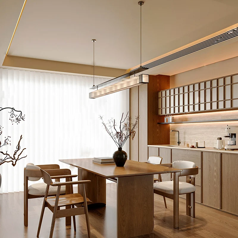 Moderne lineare Pendelleuchte