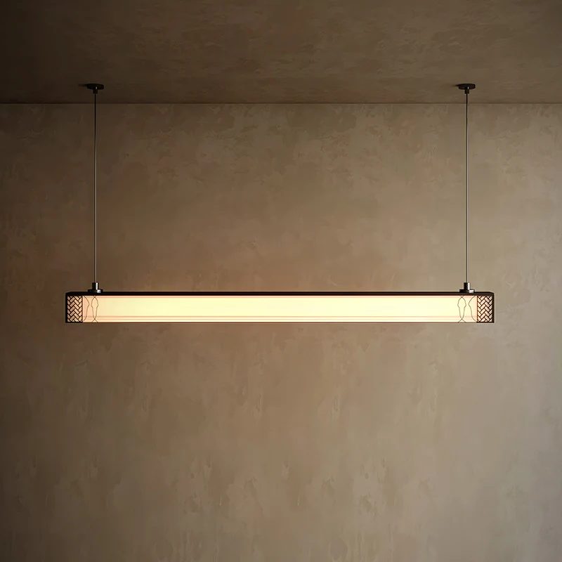 Moderne lineare Pendelleuchte