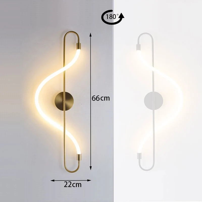 Zeitgenössische Wandlampe
