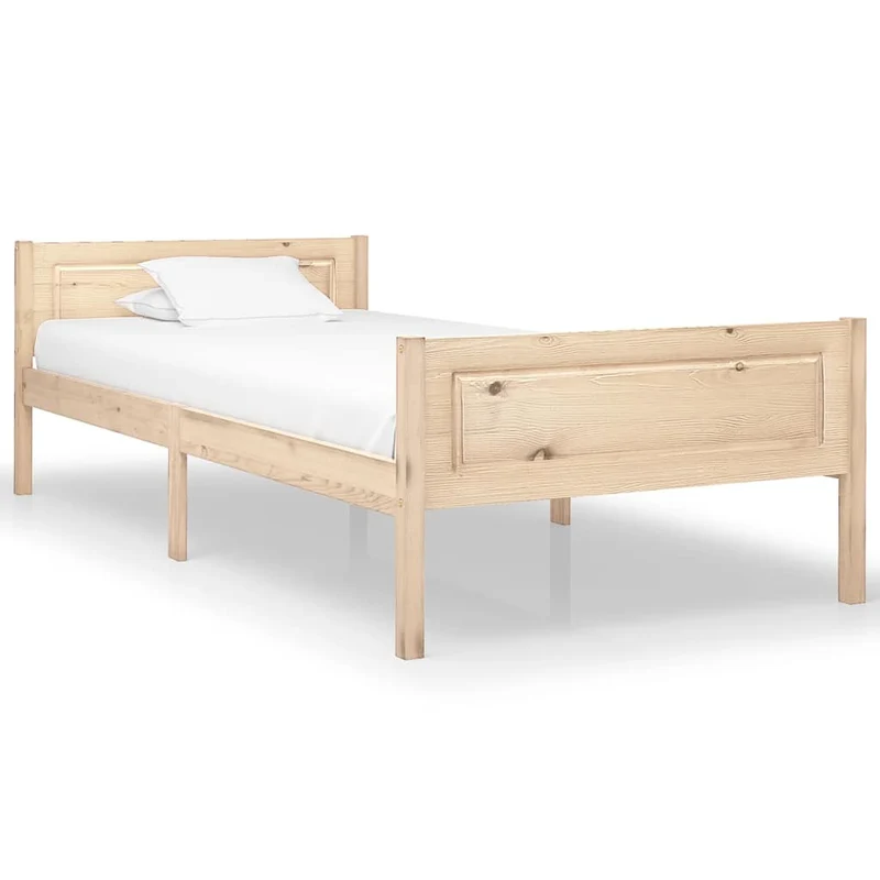 Massivholzbett 90x200 Bettgestell Holzbett Schlafzimmer Einzelbett