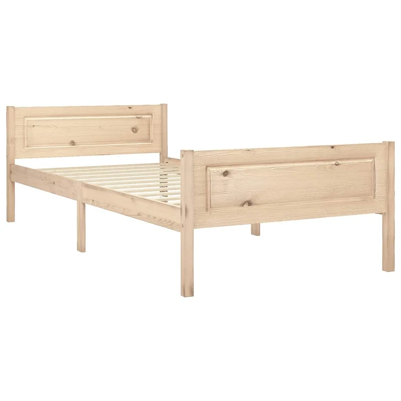 Massivholzbett 90x200 Bettgestell Holzbett Schlafzimmer Einzelbett