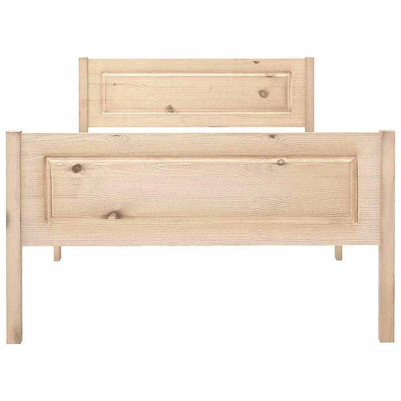 Massivholzbett 90x200 Bettgestell Holzbett Schlafzimmer Einzelbett
