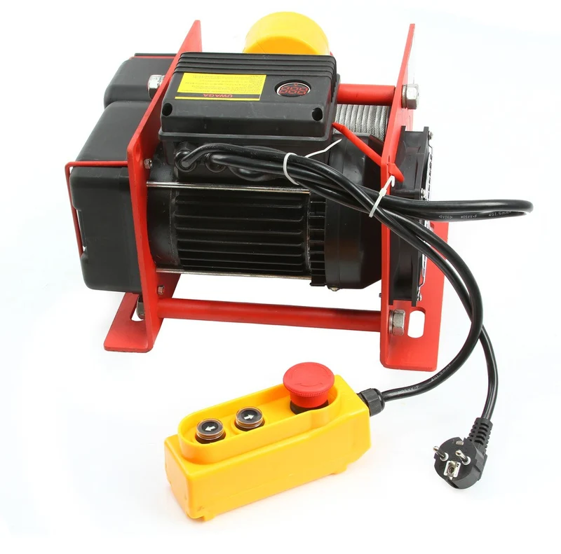 Elektrische Seilwinde 30m 300-600kg Hebezug Seilzug Winde Motor