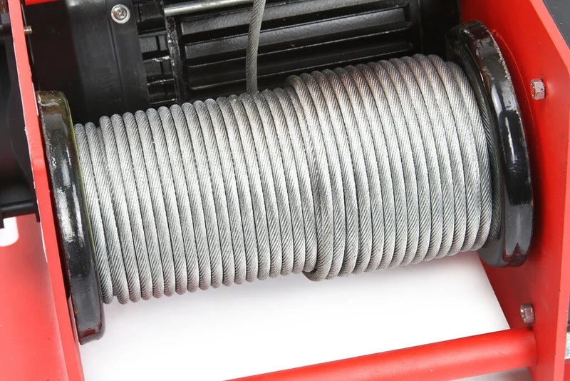 Elektrische Seilwinde 30m 300-600kg Hebezug Seilzug Winde Motor