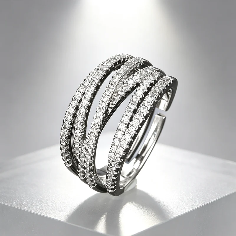Vintage-Geometrie-Ring im mehrlagigen Stil – moderne Silhouette, vielseitig & perfekt für jeden Tag 💍