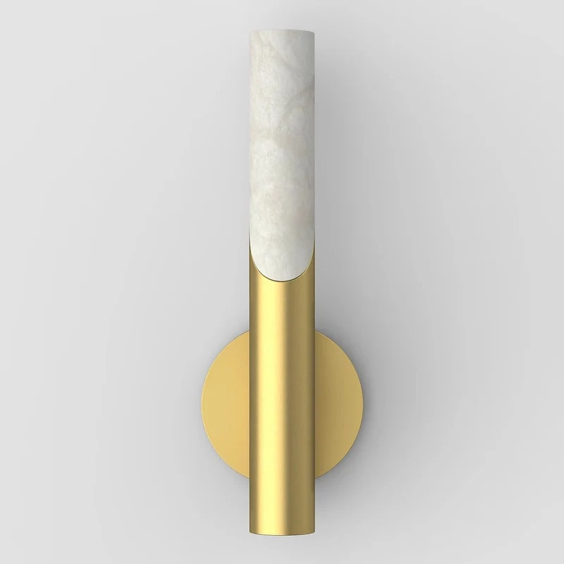 Moderne elegante Marmor Wandleuchte