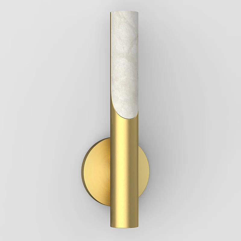 Moderne elegante Marmor Wandleuchte