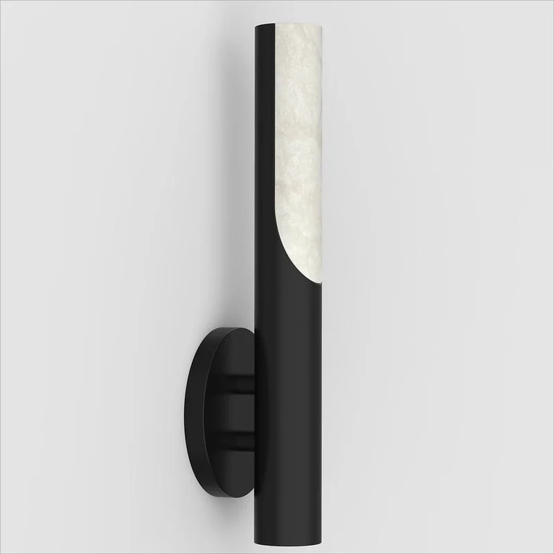 Moderne elegante Marmor Wandleuchte