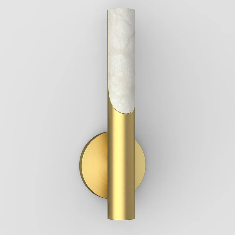 Moderne elegante Marmor Wandleuchte