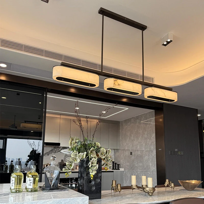Moderne elegante lineare Pendelleuchte