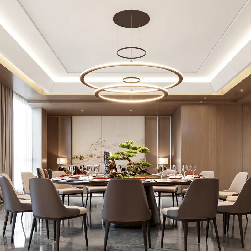Moderner Rundesse Tisch mit eleganter Verarbeitung