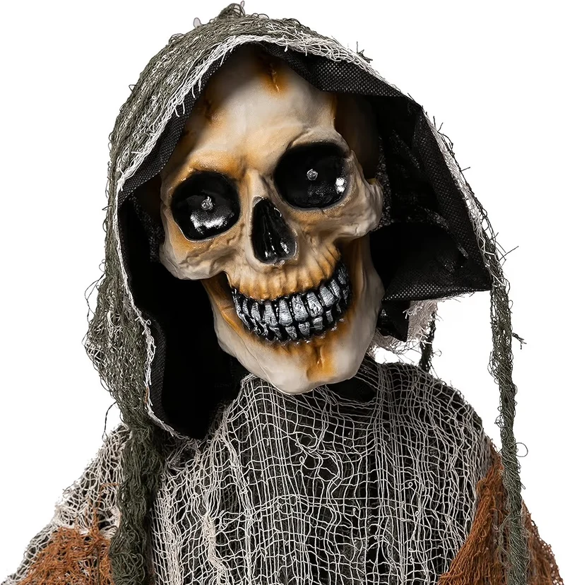 Halloween Animatronic Sensenmann Dekoration Outdoor Deko