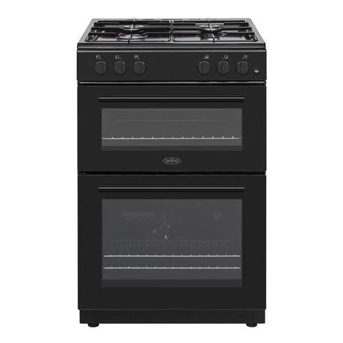 Belling 60CM freistehend LPG Gas Herd - Schwarz | BFSG61TCBKLPG