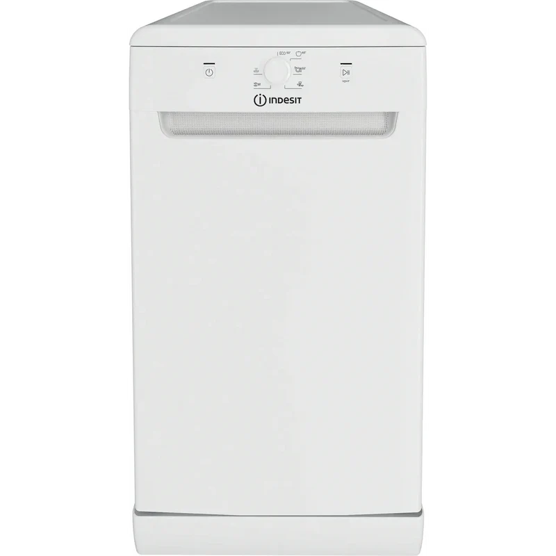 Indesit 45CM freistehend Slimline Geschirrspüler - Weiß | IN2FE10CS90WUK